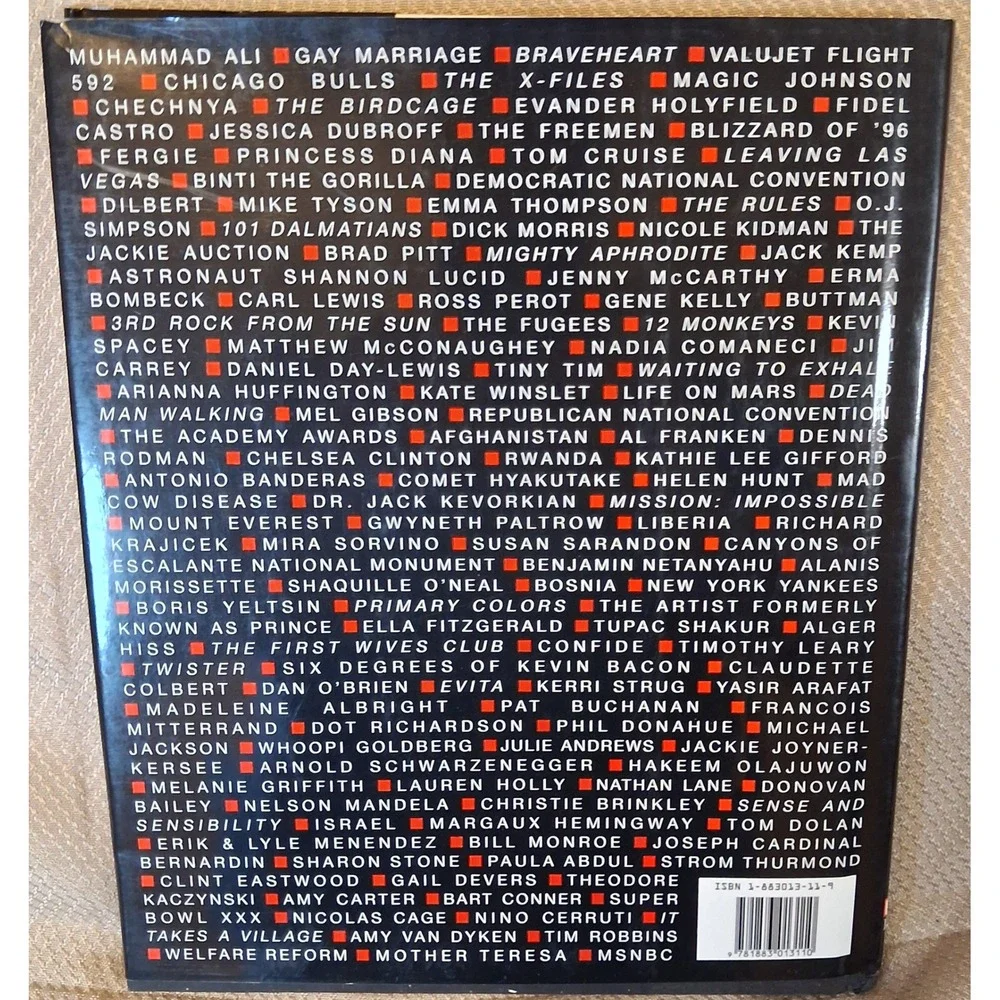 LIFE Album 1996 Pictures of the Year Hardcover Book 158 Pages History Photo